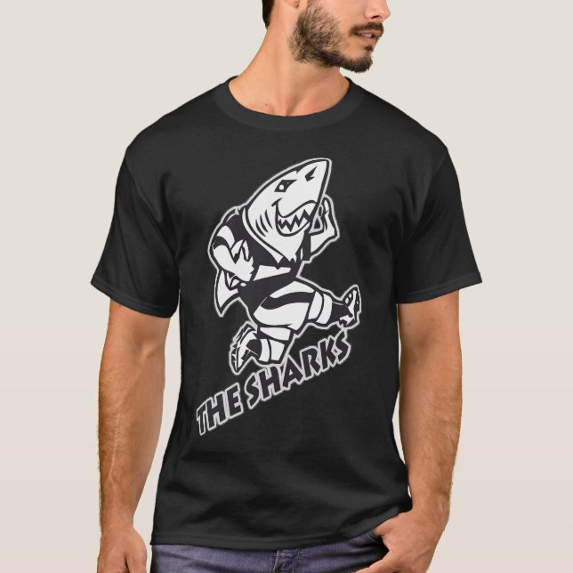 T-SHIRT REQUINS NATAUX POUR CHEMISES SOMBRES RUGBY D'AFRIQ (Devant)