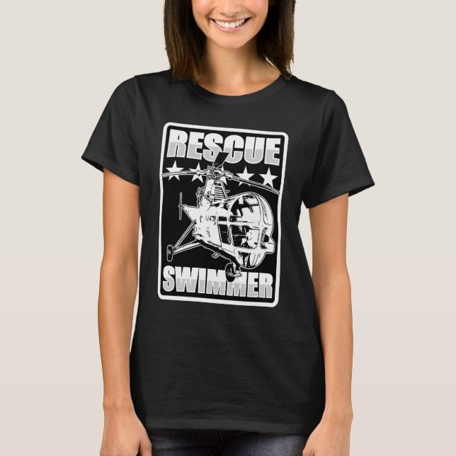 T-shirt Rescue Swimmer (Devant)