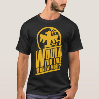 T-shirt Réseau Fédéral Souhaitez-vous En Savoir Plus ?