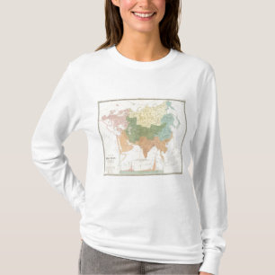 T-shirt Réseaux fluviaux de l'Asie, l'Europe