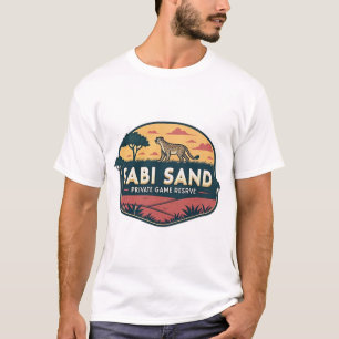 T-shirt Réserve de chasse privée Sabi Sand (Afrique du Sud