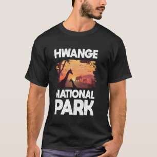 T-shirt Réserve nationale de Hwange Zimbabwe Safari