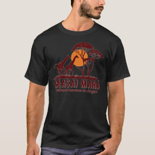 T-shirt Réserve Nationale Masai Mara Au Kenya