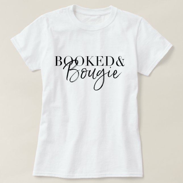 T-shirt réservée et de bougie (Design devant)
