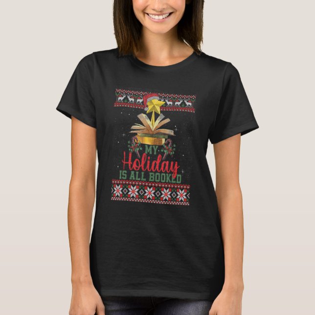 T-shirt Réservez Noël Ma Fête Est Tout Réservé Christ (Devant)