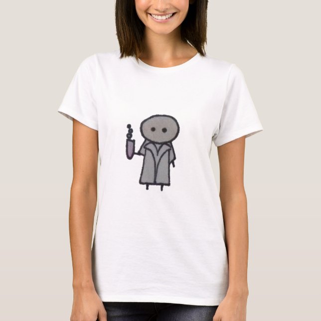 T-shirt Réservoir des petites un femmes de scientifique (Devant)