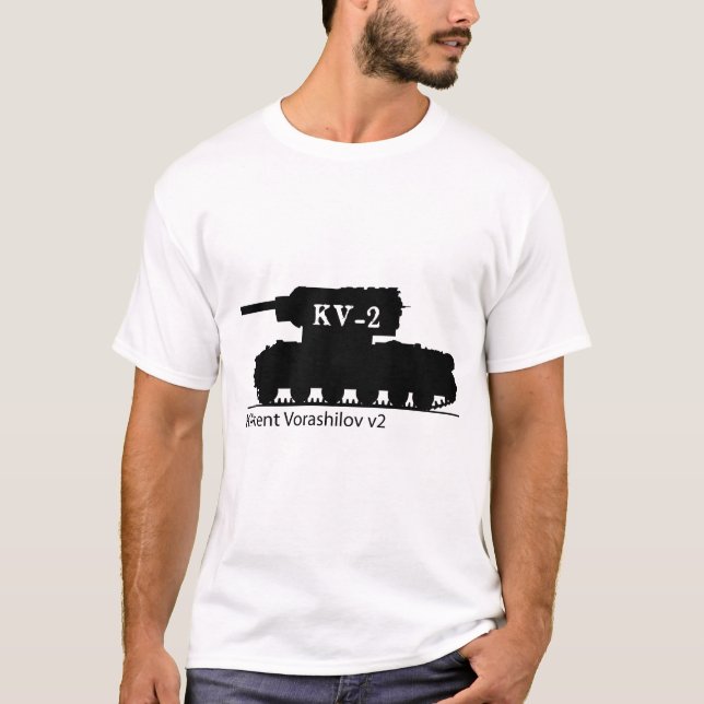T-shirt Réservoir KV-2 lourd russe (Devant)