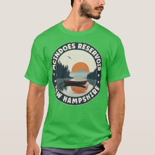 T-shirt Réservoir McIndo Sunset New Hampshire