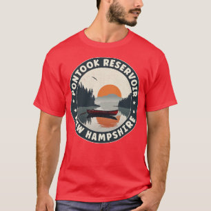 T-shirt Réservoir Pontake New Hampshire coucher de soleil