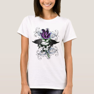 T-shirt Réservoir rose de dames d'ange