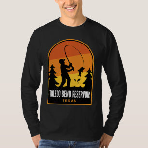 T-shirt Réservoir Toledo Bend Texas Pêche