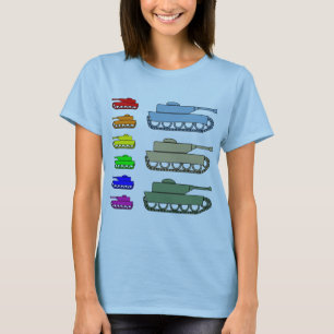 T-shirt Réservoirs d'armée au néon - art de bruit