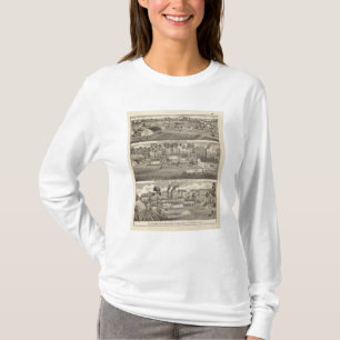 T-shirt Résidence et moulins et yards de bois de charpent