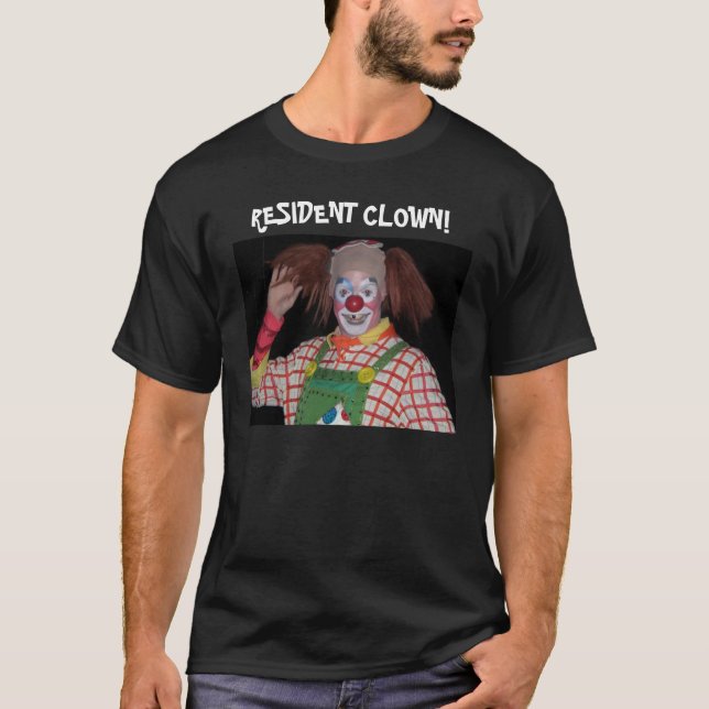 T-SHIRT RESIDENT CLOWN  (Devant)
