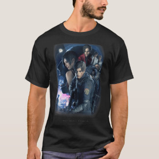 T-shirt RESIDENT EVIL 2 girl vintage