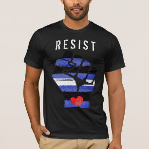T-shirt Résistance en cuir