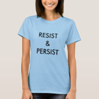 Résistance et persistance, caractères noirs gras