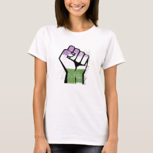 T-SHIRT RÉSISTANCE GENDERQUEER