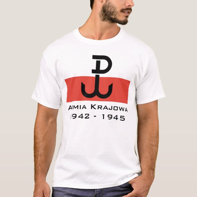 T-shirt Résistance polonaise (Devant)