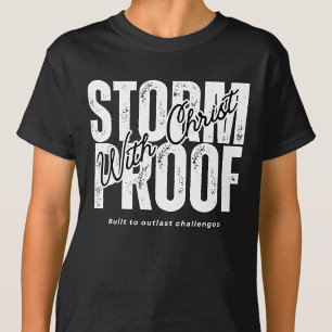 T-shirt Résistant aux tempêtes avec Christ - Saint Esprit