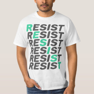 T-shirt Résister à l'anti-Trump