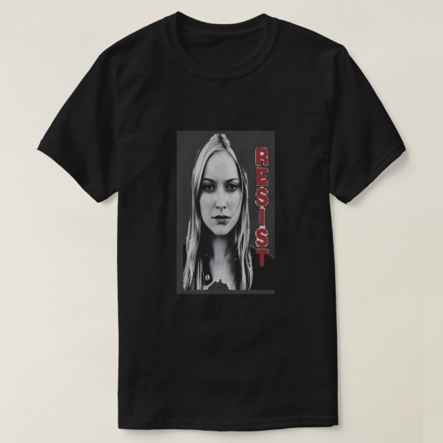 T-shirt Résister à l'hommage de frange Essentiel (Design devant)