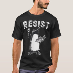 T-shirt Résister à Penguin _ Manifestation politique