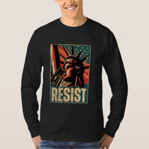 T-shirt Résister à Statue de la Liberté Résister à l'activ
