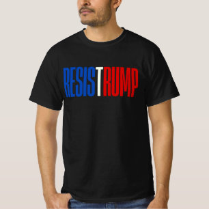 T-shirt Résister à Trump - déclaration politique