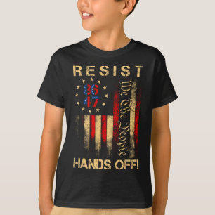 T-shirt Résister Les Mains De La Sécurité Sociale Medicare