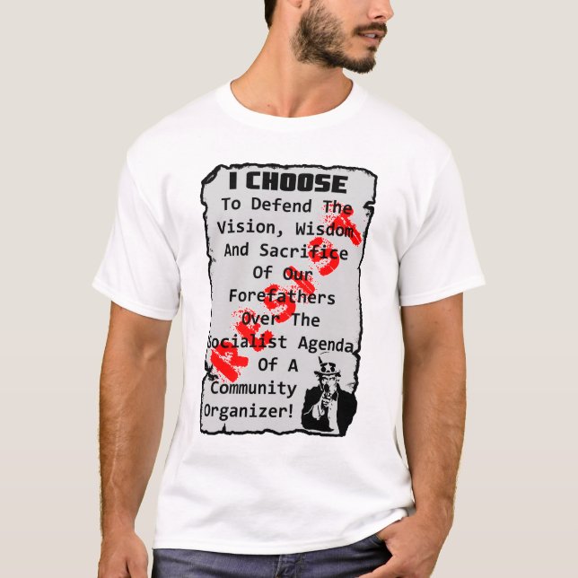 T-shirt Résistez ! (Devant)