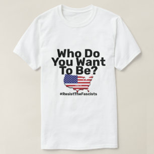 T-shirt Résistez Aux Fascistes - Une Chemise MisterP