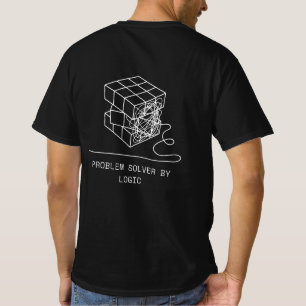 T-shirt Résolveur de problèmes par la logique   Rubik's Cu