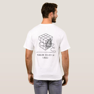 T-shirt Résolveur de problèmes par la logique   Rubik's Cu