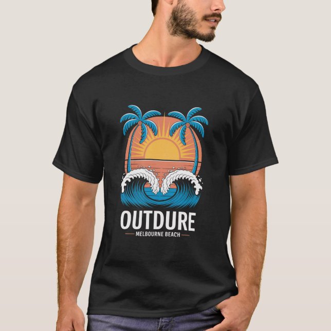 T-shirt Resorts Extérieurs ORA Melbourne Beach Sunset (Devant)