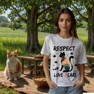 T-shirt Respect, amour et soins