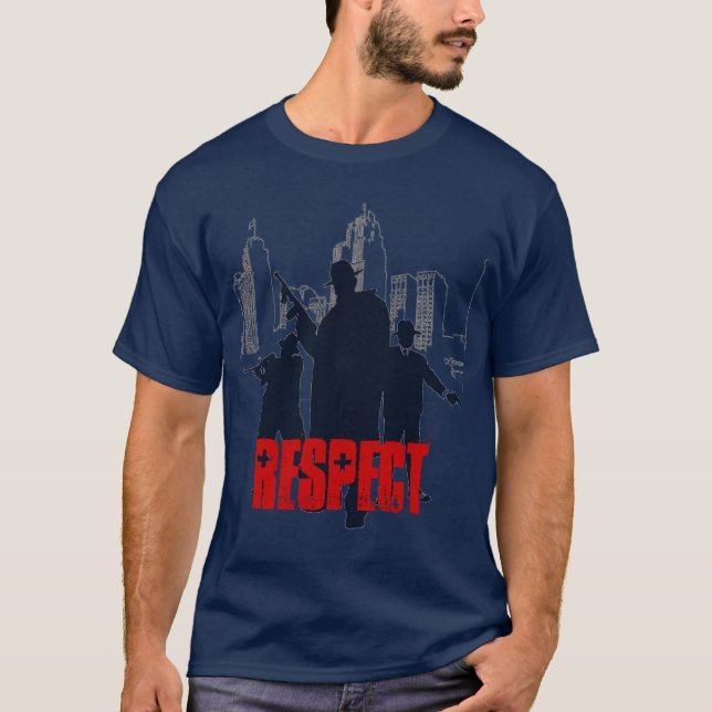 T-shirt respect PT4 de Mafia (Devant)