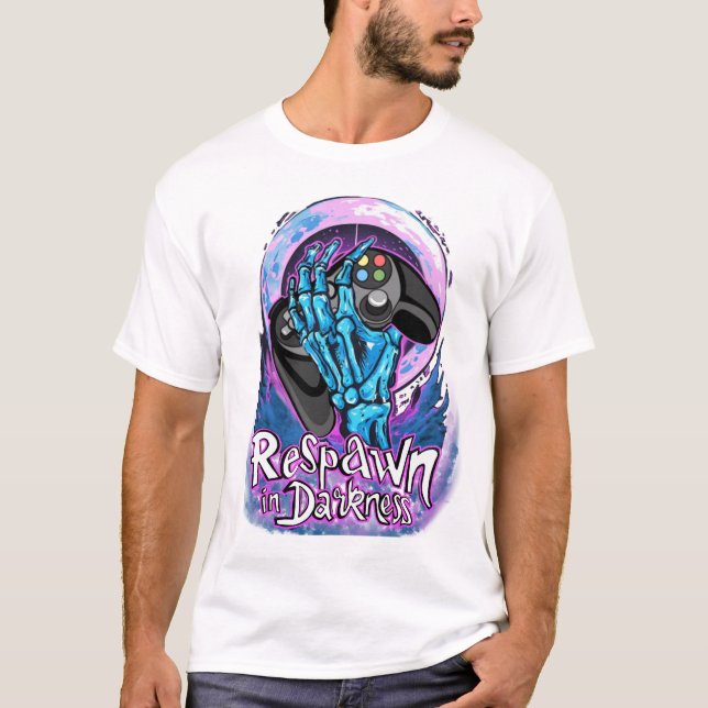 T-shirt Respecter dans l'obscurité - Chemise gothique Game (Devant)