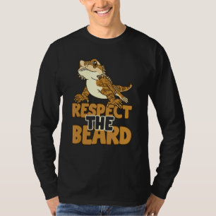 T-shirt Respecter La Barbe Dragon Lizard