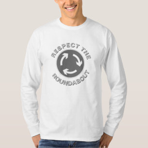 T-shirt RESPECTER Le Rond-Point À Long-Sleeve