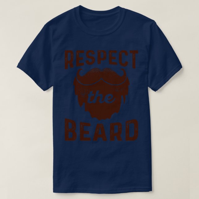 T-shirt Respectez La Barbe (Design devant)