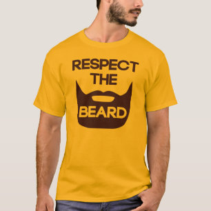 T-shirt Respectez la barbe