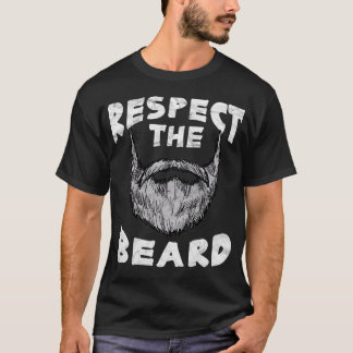 T-shirt Respectez la barbe