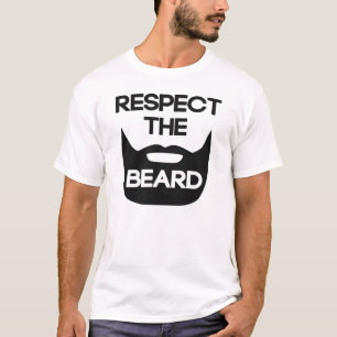 T-shirt Respectez la barbe