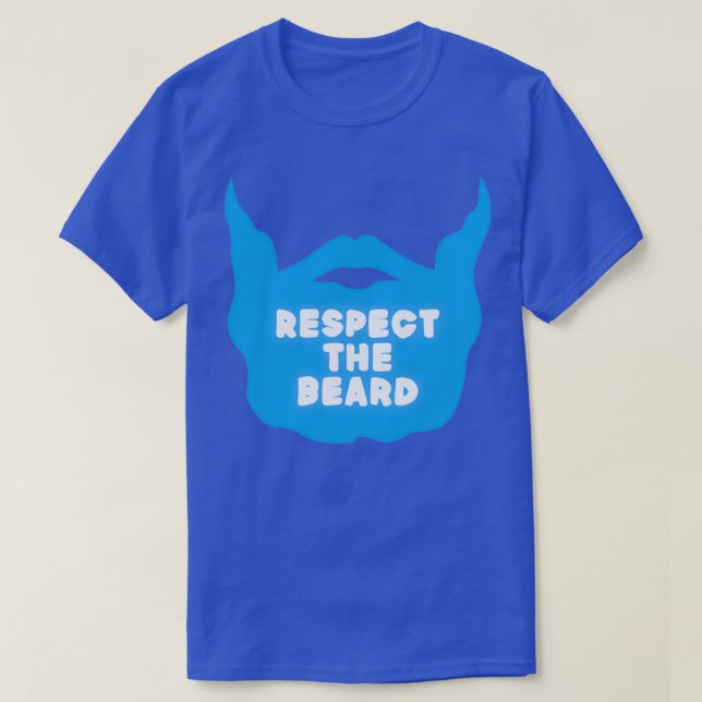 T-shirt Respectez la barbe 69 (Design devant)