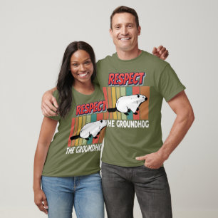 T-shirt Respectez la marmotte
