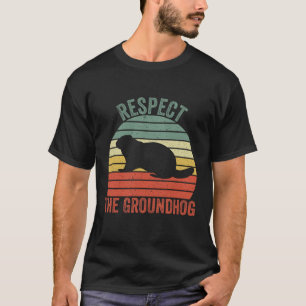 T-shirt Respectez la marmotte - Jour de la marmotte
