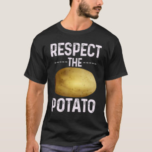 T-shirt Respectez La Pomme De Terre Pomme De Terre Légumes