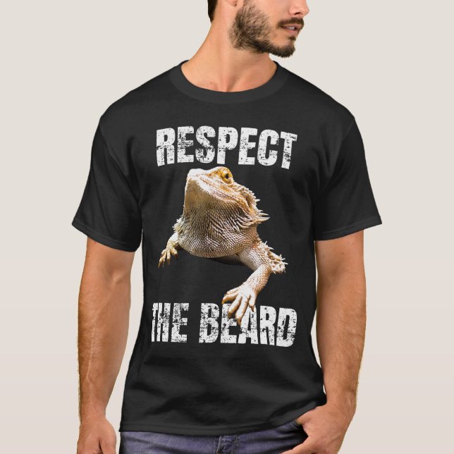 T-shirt Respectez Le Dragon Porté Par La Barbe (Devant)