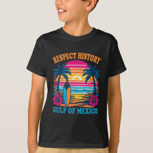 T-shirt Respectez Le Golfe Historique Du Mexique Vacances 